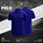 SOLID POLO T-SHIRT - ROYALE BLUE