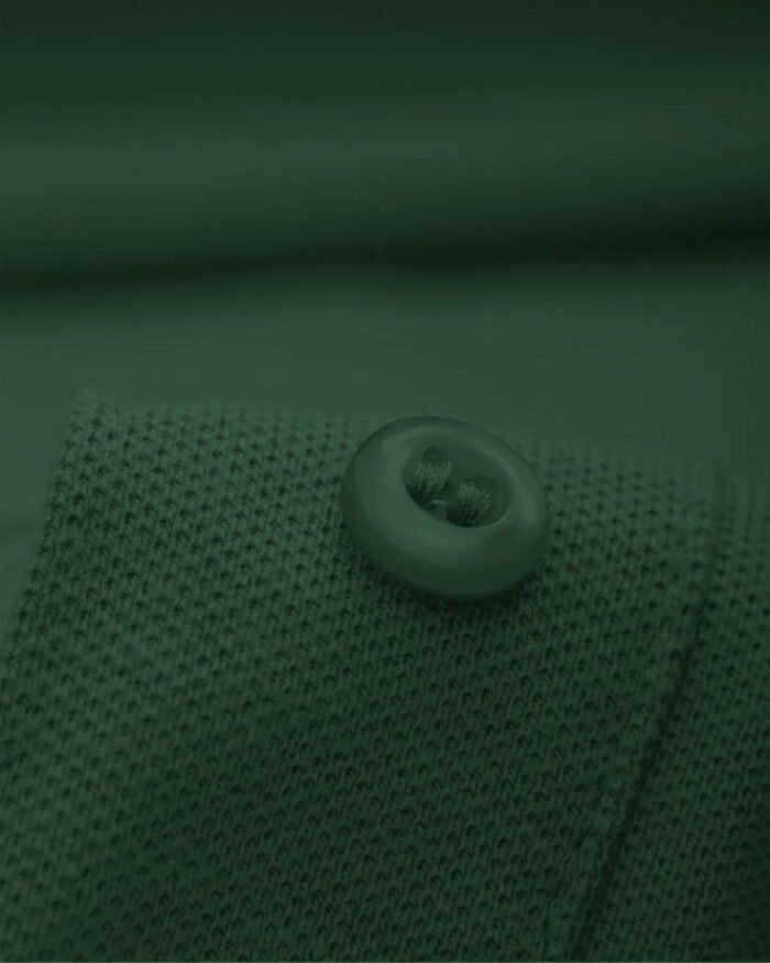 SOLID POLO T-SHIRT GREEN COLOR - Image 5