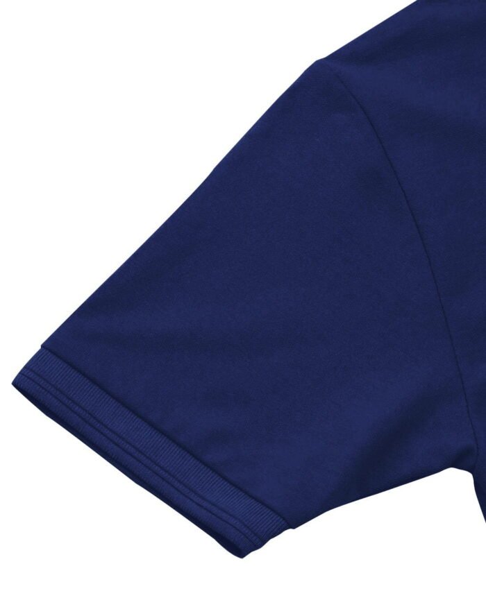 SOLID POLO T-SHIRT - ROYALE BLUE - Image 5