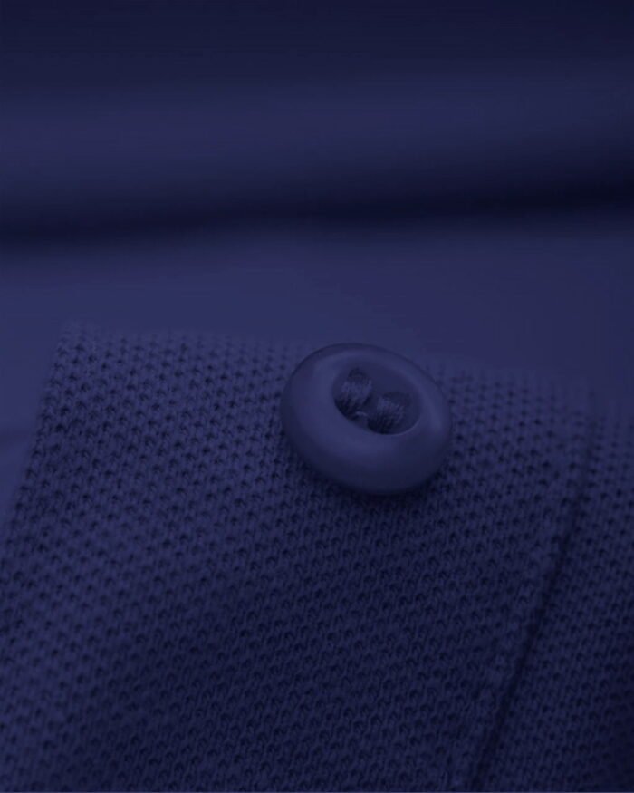 SOLID POLO T-SHIRT - ROYALE BLUE - Image 6