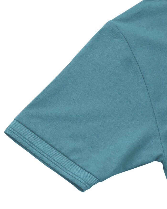 SOLID POLO T-SHIRT PASTE COLOR - Image 4