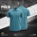 SOLID POLO T-SHIRT PASTE COLOR