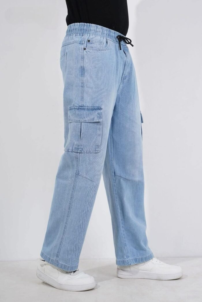 BAGGY DENIM PANTS - Image 2